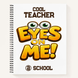 Custom Funny Teacher Gifts  Personalized by School ノートブック