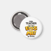 Custom Funny Teacher Gifts  Personalized by School マグネット (正面/裏面)