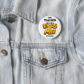 Custom Funny Teacher Gifts  Personalized by School 缶バッジ (インサイチュ)