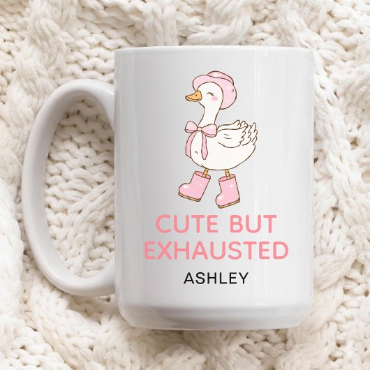 Custom Funny Tired Nurse Mug Gift for Nurse コーヒーマグカップ