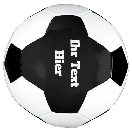 Custom Fußball Mit Text サッカーボール (回転)