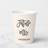 Custom Future Mrs.  紙コップ (裏面)
