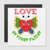 Custom Fuzzy Heart Butterfly Gift (正面/裏面)