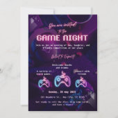 Custom Game Night Invitation 招待状 (正面)