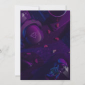 Custom Game Night Invitation 招待状 (裏面)