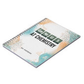 Custom Genius Periodic Table Chemistry Student ノートブック (左側)