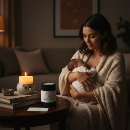 Custom Gentle Bear Hug 長方形シール