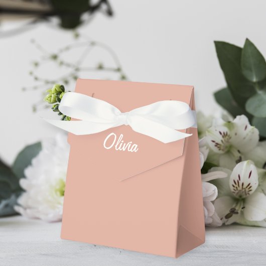 Custom gift boxes - Personalized name bags フェイバーボックス