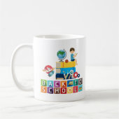 custom gift for teacher, back to school, custom コーヒーマグカップ (左)