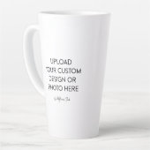 Custom Gift Jumbo Mug 17oz. カフェラテマグ (左アングル)