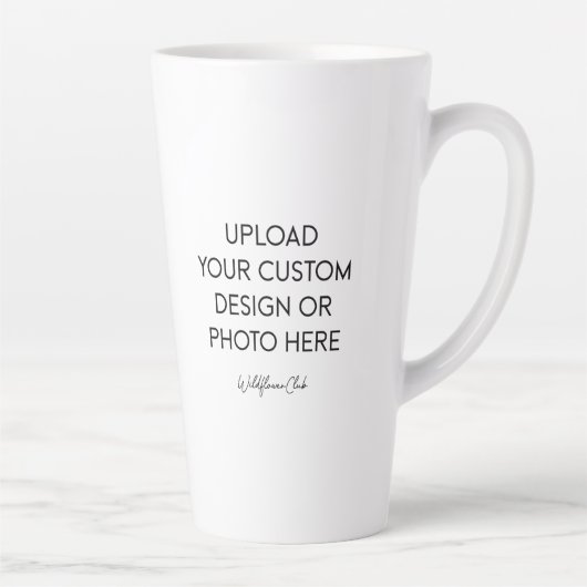 Custom Gift Jumbo Mug 17oz. カフェラテマグ (右)