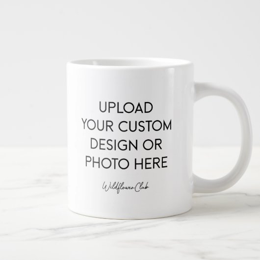 Custom Gift Jumbo Mug 20oz. ジャンボコーヒーマグカップ (右)