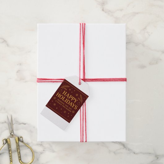 Custom Gift Tags ギフトタグ (より糸付き)