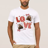 Custom Girlfriend Boyfriend Gift Tシャツ (正面)