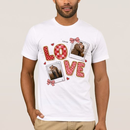 Custom Girlfriend Boyfriend Gift  Tシャツ (正面)