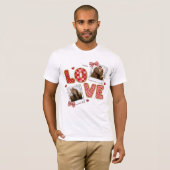 Custom Girlfriend Boyfriend Gift Tシャツ (正面フル)