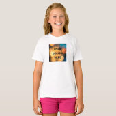 Custom Girls Tee – Your Design Here Tシャツ (正面フル)