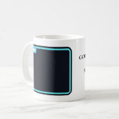 Custom Global Terminal Developer Mug コーヒーマグカップ (正面左)