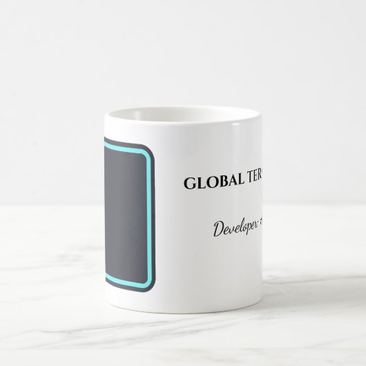 Custom Global Terminal Developer Mug コーヒーマグカップ (中央)