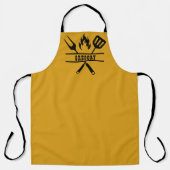 Custom Gold Grilling Apron エプロン (正面)
