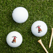 Custom Golf Balls Humor - F Caw F Balls ゴルフボール (インサイチュ 芝生)