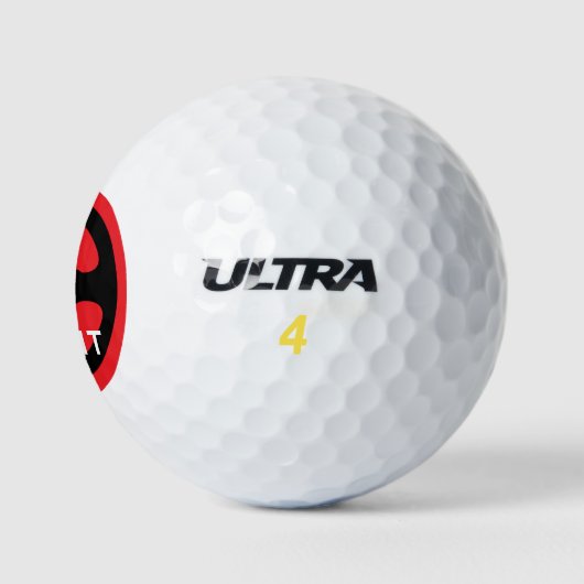 Custom golf balls with car steering wheel logo ゴルフボール (ロゴ)