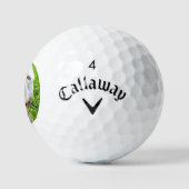Custom Golf Balls With Dog Photo Create Your Own ゴルフボール (ロゴ)