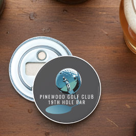 Custom Golf Bottle Opener, Personalized 19th Hole 栓抜き