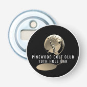 Custom Golf BottleOpener,19thHole Sepia ver 栓抜き (正面)
