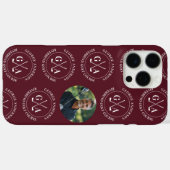 Custom Golf Club Headcover Personalized Monogram C Case-Mate iPhoneケース (裏面 (横))