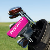 CUSTOM GOLF COVER PINK ゴルフヘッドカバー (インサイチュ)