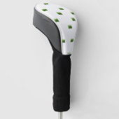 Custom Golf Head Cover – Personalized Monogram ゴルフヘッドカバー (アングル)