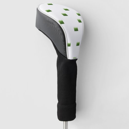 Custom Golf Head Cover – Personalized Monogram ゴルフヘッドカバー (アングル)