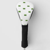 Custom Golf Head Cover – Personalized Monogram ゴルフヘッドカバー (正面)