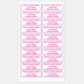 Custom Golf Stickers for Easy Club Identification ラベル (シート)