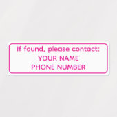 Custom Golf Stickers for Easy Club Identification ラベル (デザイン1)