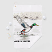 Custom golf towel ゴルフタオル (インサイチュ)