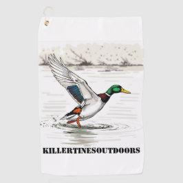 Custom golf towel ゴルフタオル