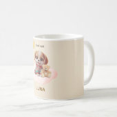Custom Good Night Puppy Mug コーヒーマグカップ (正面右)