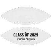 Custom Graduation Class Year Signature アメリカンフットボール (パネル)