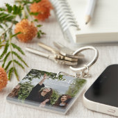 Custom Graduation Farewell Gift Photo キーホルダー (正面右)