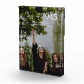 Custom Graduation Farewell Gift Photo Block フォトブロック (右)