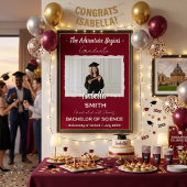 Custom Graduation Photo Announcement Poster ポスター