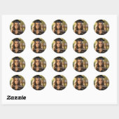 Custom Graduation Photo Stickers - Class of 2026 ラウンドシール (シート)