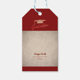 Custom Graduation Thank‑You Tag   ギフトタグ