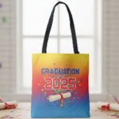 Custom Graduation Tote Bag - Canvas Tote with Date トートバッグ