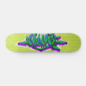 CUSTOM GRAFFITI SKATEBOARD WILDSTYLE*EMAIL BELOW! スケートボード (横)