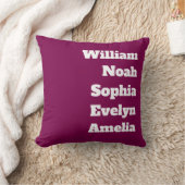 Custom Grandchildren Names  クッション (ブランケット)