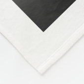 Custom Grandfather Photo Gift from Kids フリースブランケット (角)