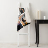 Custom Grandkids Pictures & Names Cozy Throw シェルパブランケット (インサイチュ)